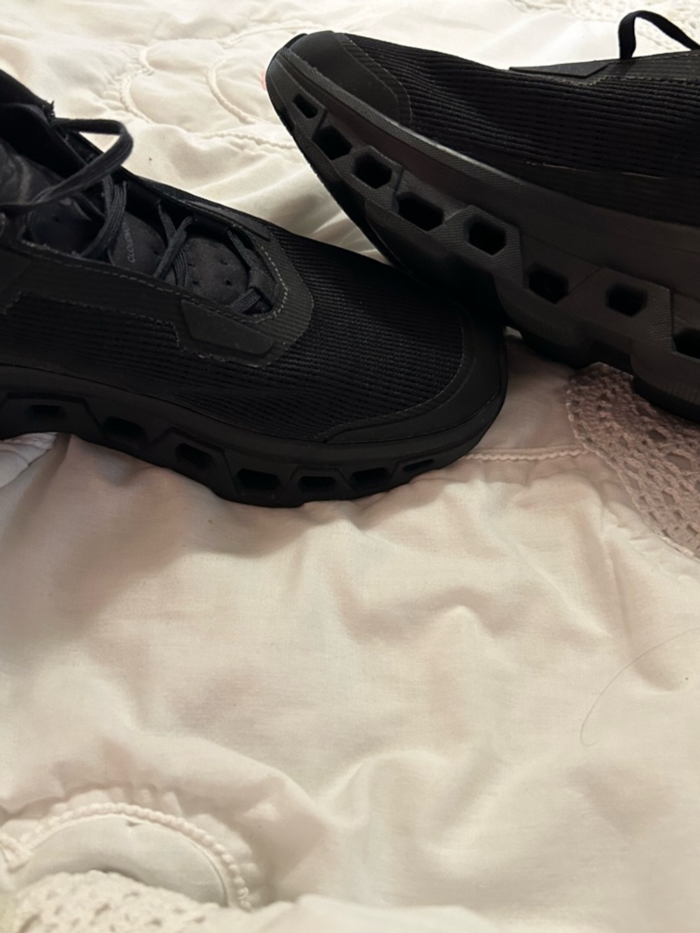 On Cloudmonster Void Black/Black  Athletic Sneakers - Picture 2 of 7